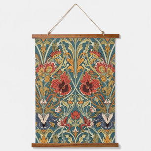 William Morris Compton Floral Art Nouveau Pattern Hangend Wandkleed