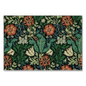 William Morris Compton Floral Art Nouveau Pattern Kaart (Voorkant)