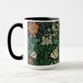 William Morris Compton Floral Art Nouveau Pattern Mok (Links)