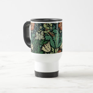 William Morris Compton Floral Art Nouveau Pattern Reisbeker