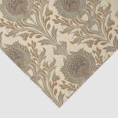 William Morris Compton Floral Art Nouveau Pattern Tissuepapier (Detail)