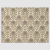 William Morris Compton Floral Art Nouveau Pattern Tissuepapier (Voorkant)