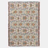 William Morris Compton Florale Art Nouveau Patroon Deken (Voorkant Verticaal)