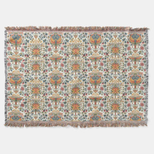 William Morris Compton Florale Art Nouveau Patroon Deken