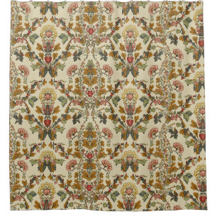 William Morris Compton Florale Art Nouveau Patroon Douchegordijn