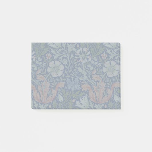 William Morris Compton Florale Art Nouveau Patroon Post-it® Notes (Voorkant)