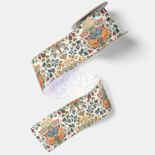 William Morris Compton Florale Art Nouveau Patroon Satijnen Lint