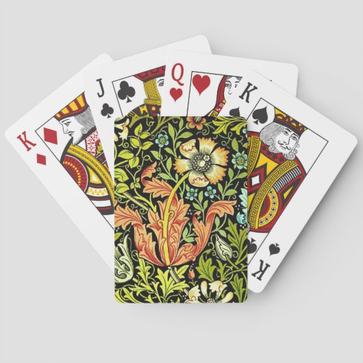 William Morris "Compton" Pokerkaarten (Achterkant)