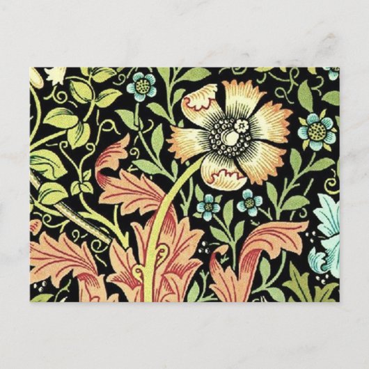 William Morris Compton Wallpaper Classic Briefkaart (Voorkant)