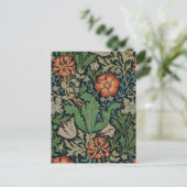 William Morris Compton Wallpaper Classic Briefkaart (Staand voorkant)