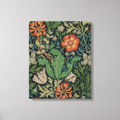 William Morris Compton Wallpaper Classic Canvas Afdruk (Voorkant)