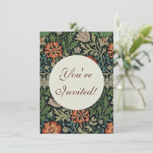 William Morris Compton Wallpaper Classic Kaart (Staand voorkant)