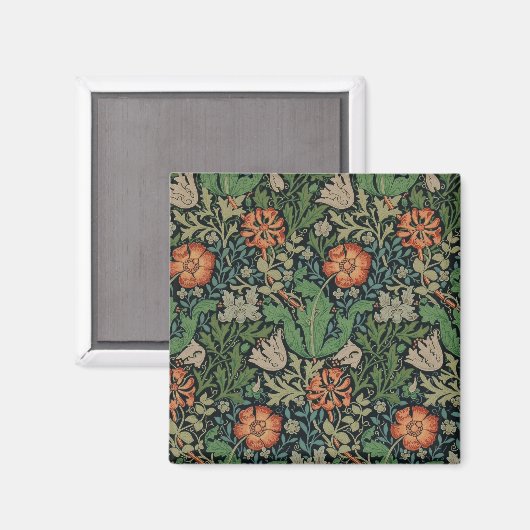William Morris Compton Wallpaper Classic Magneet (Voorkant / Achterkant)