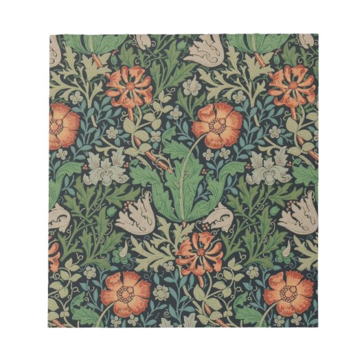 William Morris Compton Wallpaper Classic Notitieblok (Voorkant)
