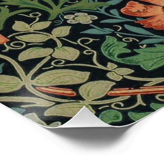 William Morris Compton Wallpaper Classic Perfect Poster (Hoek)