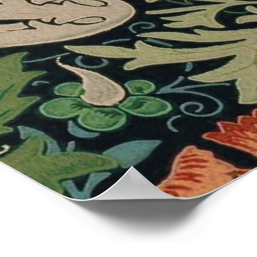 William Morris Compton Wallpaper Classic Poster (Hoek)