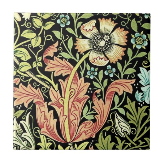 William Morris Compton Wallpaper Classic Tegeltje (Voorkant)