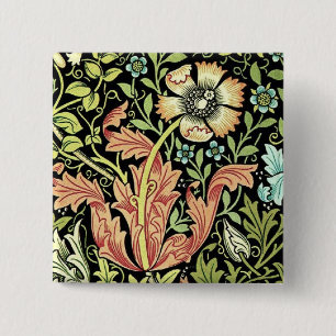 William Morris Compton Wallpaper Classic Vierkante Button 5,1 Cm