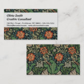 William Morris Compton Wallpaper Classic Visitekaartje (Voorkant / Achterkant)