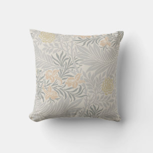William Morris Coral & Sage Larkspur Patroon Kussen