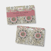 William Morris Corncockle behang floral Badge (Voor- en achterkant)