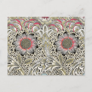 William Morris Corncockle behang floral Briefkaart