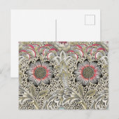 William Morris Corncockle behang floral Briefkaart (Voorkant / Achterkant)