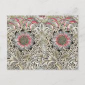 William Morris Corncockle behang floral Briefkaart (Voorkant)