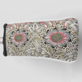 William Morris Corncockle behang floral Golfheadcover (Voorkant)