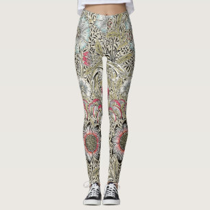 William Morris Corncockle behang floral Leggings