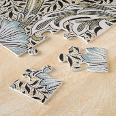 William Morris Corncockle behang floral Legpuzzel (Zijkant)