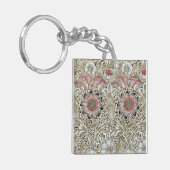 William Morris Corncockle behang floral Sleutelhanger (Voorkant Links)