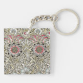 William Morris Corncockle behang floral Sleutelhanger (Achterkant)