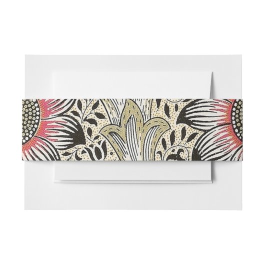 William Morris Corncockle behang floral Uitnodigingen Wikkel (Voorkant Voorbeeld)