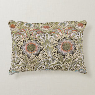 William Morris Corncockle Botanische Wijnstok Bloe Accent Kussen