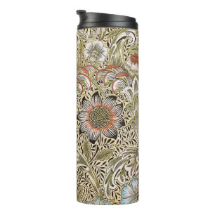 William Morris Corncockle Botanische Wijnstok Bloe Thermosbeker