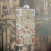 William Morris Corncockle Cream Blue en Pink Heupfles