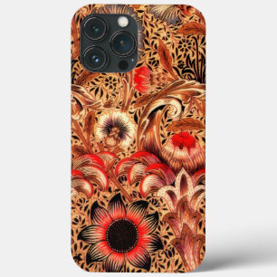 William Morris Corncockle  Red Floral Case-Mate iPhone Case