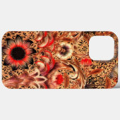 William Morris Corncockle  Red Floral Case-Mate iPhone Case (Achterkant (horizontaal))