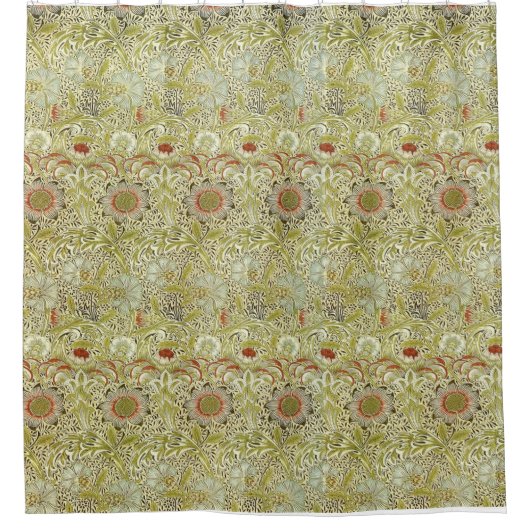 William Morris Corncockle Shower Curtain Douchegordijn (Voorkant)