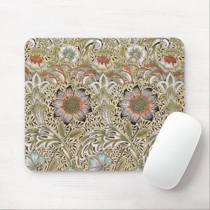 William Morris Corncockle Vintage Bloemmotief Muismat