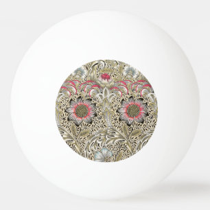 William Morris Corncockle Vintage Bloemmotief Pingpongbal