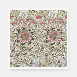 William Morris Corncockle Vintage Bloemmotief Servet