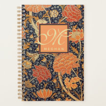 William Morris - Cray - Art Nouveau Sinaasappel Bl