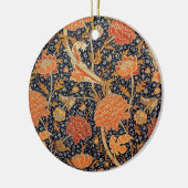 William Morris Cray Behang Bloem Patroon Keramisch Ornament (Links)