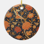 William Morris Cray Behang Bloem Patroon Keramisch Ornament (Achterkant)