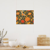 William Morris Cray Behang Bloem Patroon Poster (Keuken)