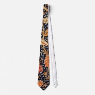William Morris Cray Behang Bloem Patroon Stropdas