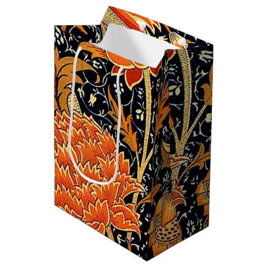 William Morris - Cray, beroemd  patroon Medium Cadeauzakje (Voorkant Gekanteld)