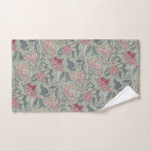 William Morris Cray Bloemenroze groen Bad Handdoek (Handdoek)